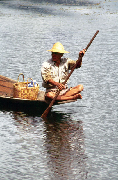Life at the Inle lake. Myanmar (Burma).
