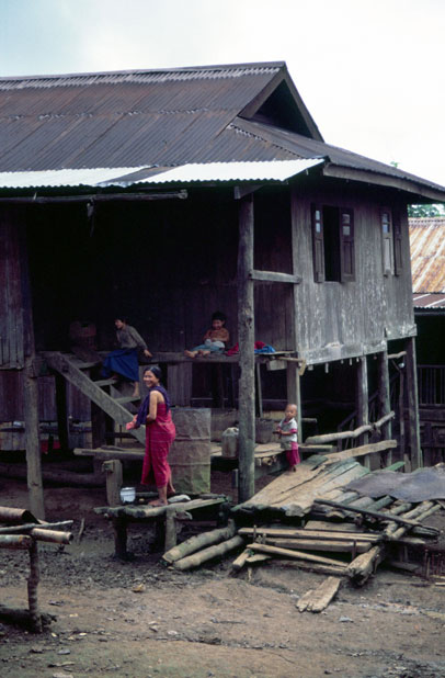Hill tribe village. Area around Kalaw village. Myanmar (Burma).