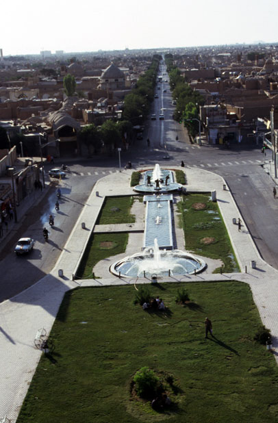 View to Yazd town. Iran.