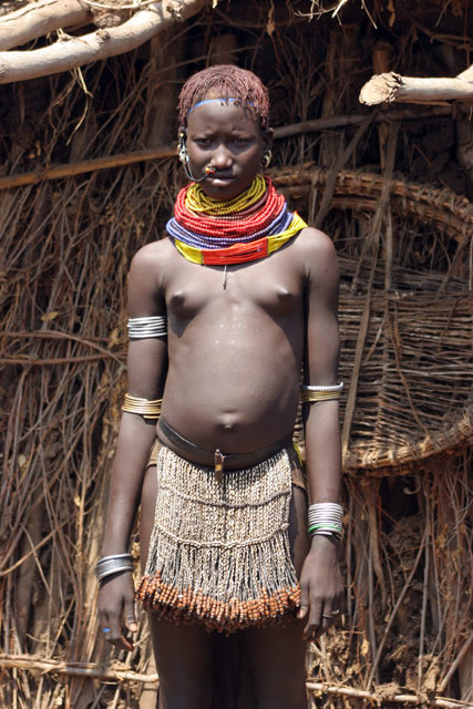 Bume woman. South,  Ethiopia.