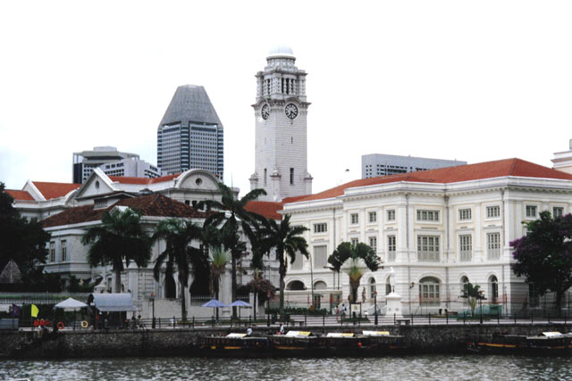 River bank. Singapore.