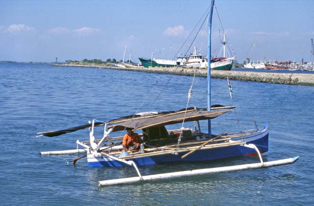 Harbor at Ujung Pandang. Sulawesi,  Indonesia.