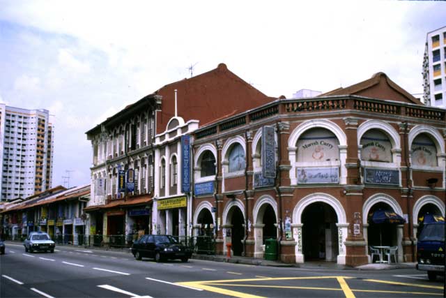 Colonial architecture. Singapore.