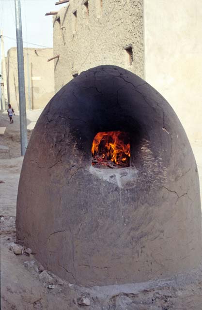 Street bread bakery. Timbuktu (Tombouctou) town. Mali.