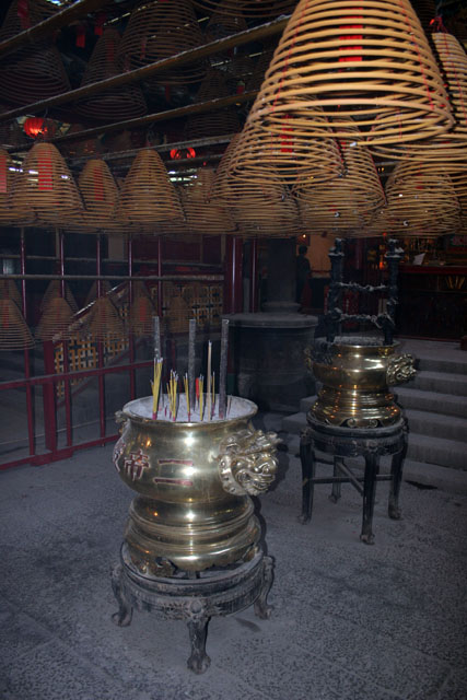 Man Mo Temple. Hong Kong.