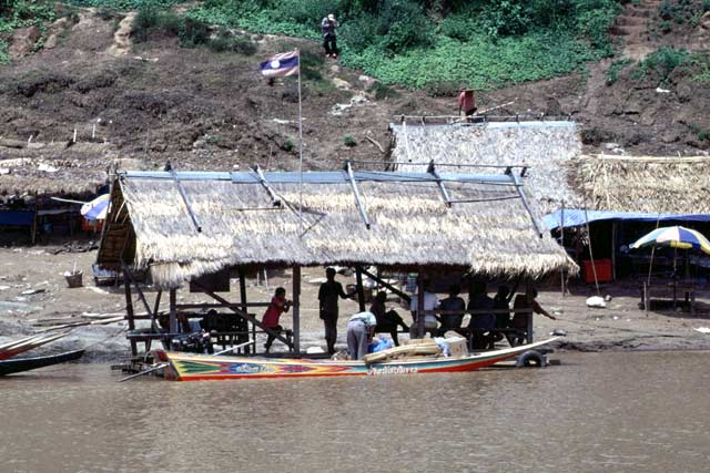 Mekong river in north Laos. Laos.