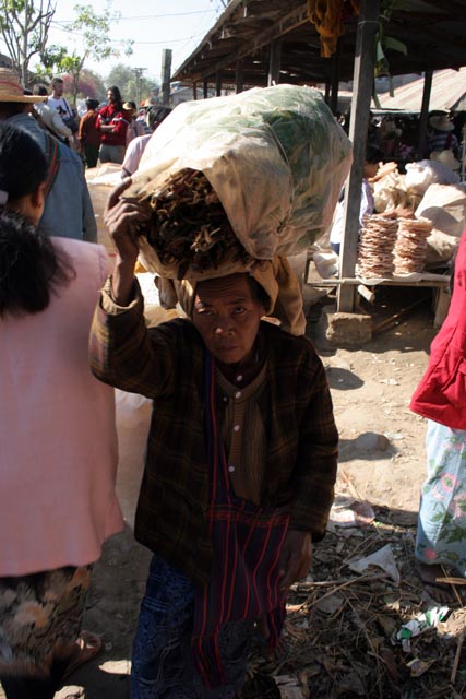 Inle Lake market. Myanmar (Burma).