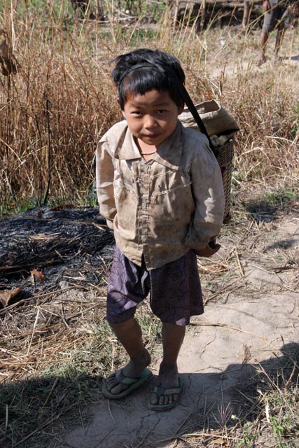 Villages around Inle Lake. Myanmar (Burma).