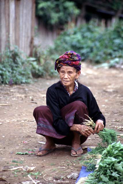 Market in Udomxai. Laos.