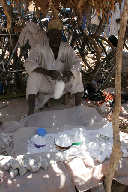 Village market at Kujapa. Mandara Mountains area. Cameroon.