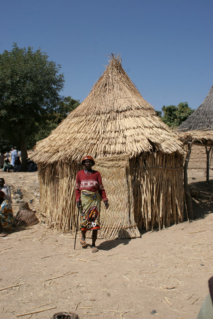 Moment from market. Tourou village at Mandara Mountains. Cameroon.