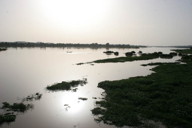 Niger river at Niamey capitol. Niger.