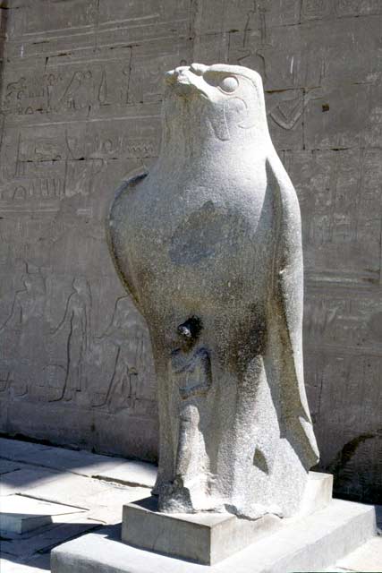 Temple of Horus in Edfu. Egypt.