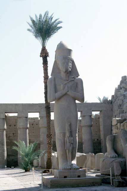 Temples of Karnak in Luxor. Egypt.