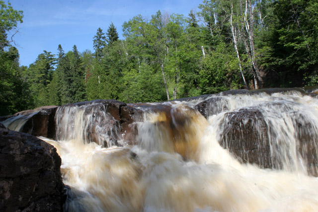 Goosberry Falls, North Shore, Minnesota. United States of America.