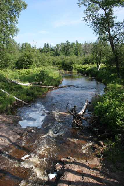 Goosberry Falls, North Shore, Minnesota. United States of America.