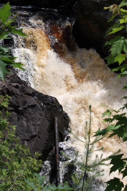 Manitou Fall, Wisconsin. United States of America.