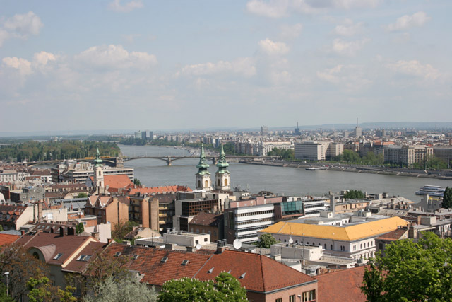 Buda Hill lookout, Budapest. Hungary.