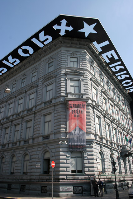 House of Terror, muyeum of Nazi and Communist repression, Budapest. Hungary.