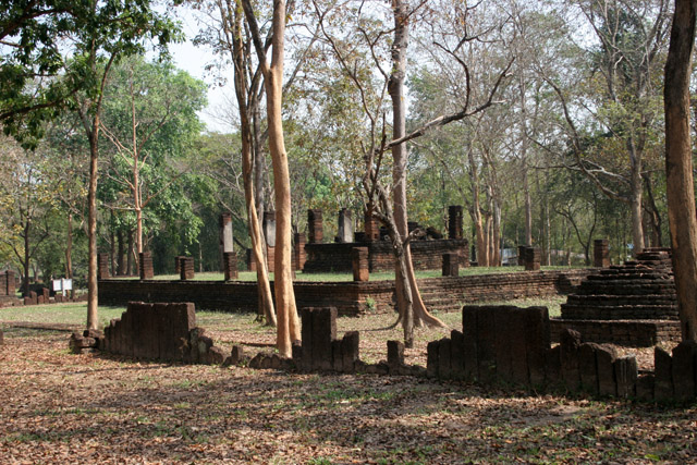 Kamphaeng Phet Historical Park. Thailand.