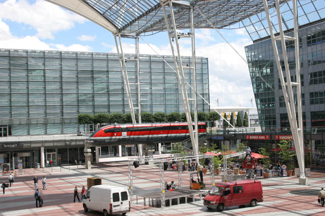 Munich airport. Germany.