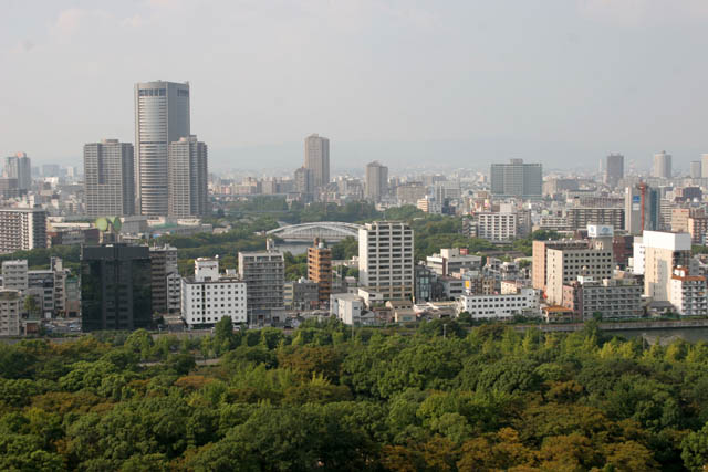 Osaka city. Japan.