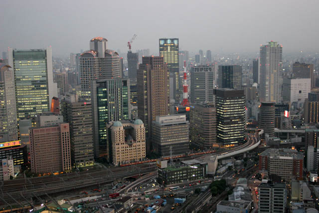 Osaka city. Japan.