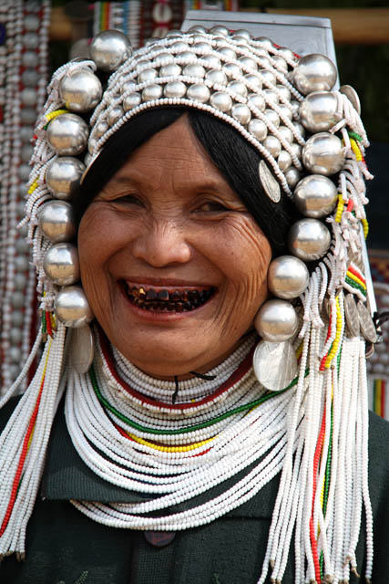 Akha woman, area around Kengtung town. Myanmar (Burma).