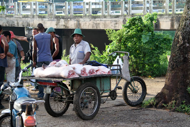 Morning market, Camaguey. Cuba.