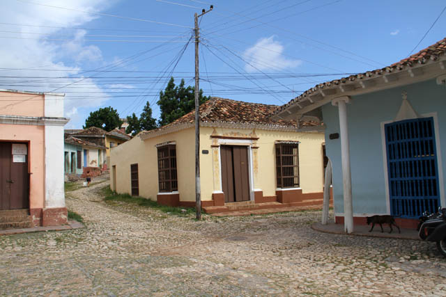 Historical downtown of Trinidad town. Cuba.