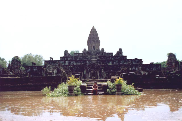 Bakong temple. Angkor Wat area. Cambodia.