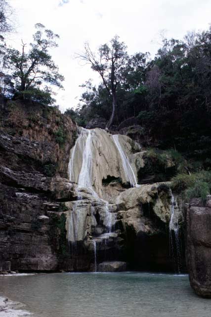 Cascades, Tsiribihina river area. Madagascar.